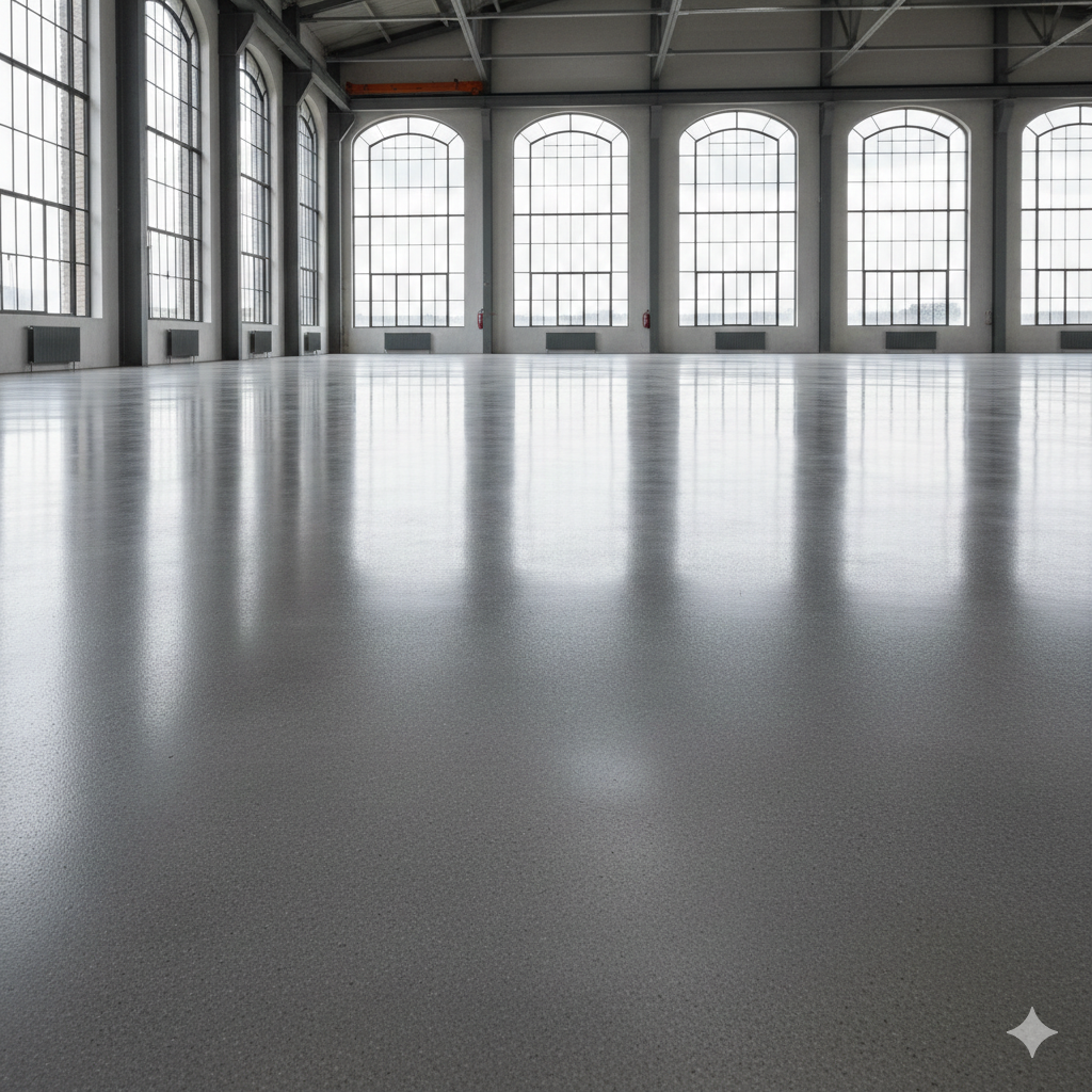 Endüstriyel zemin şap beton